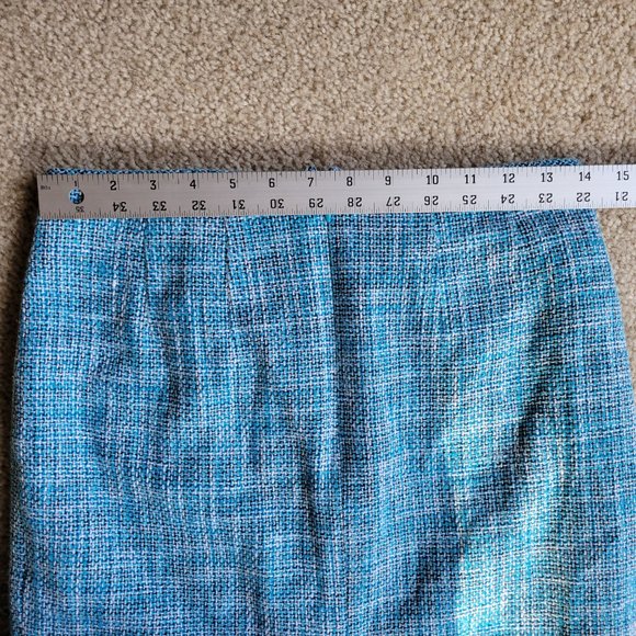 Calvin Klein Cotton Tweed pencil skirt - Picture 7 of 9